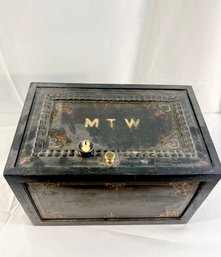 Late 1800s Painted Safe