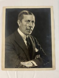 Autographed Unframed Photo Of George Arliss