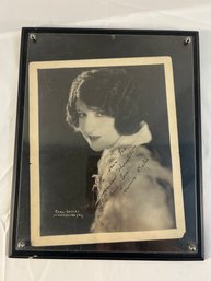 Autographed Framed Photograph - Corrine Sales