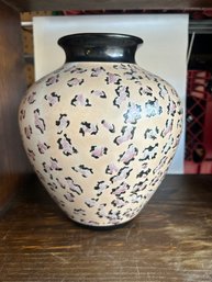 Leopard Print Vase