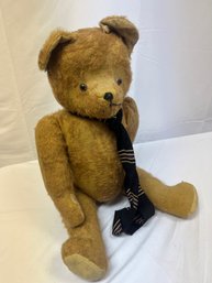 Antique Golden Mohair Jointed Teddy Bear - Early 20th Century