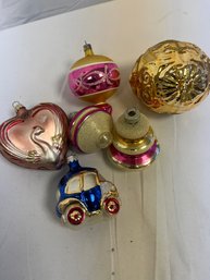 Enchanting Collection Of Vintage Glass Christmas Ornaments