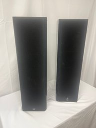 Pair Of Atlantic Technology THX-Certified Home Theater Speakers