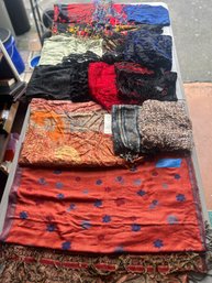 HUGE Collection Of 20plus Scarves