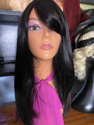 Quality Women's Wig In Jet Black- Brand New