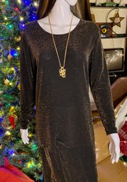 SPARKLY 2 Pc Womens Dress - Size L