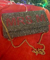 Mrs. M! Another Custom Beaded Bag