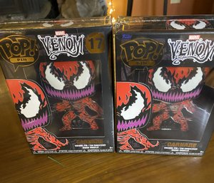 2 Brand New Carnage Pins - Collectible