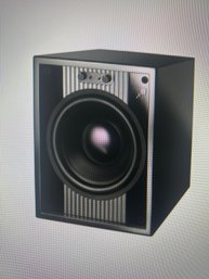 Sonance High End Subwoofer - Black Hi Gloss Cube