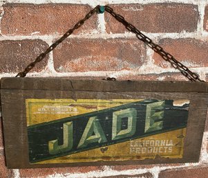 Antique Wine Crate/sign