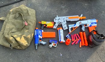 Nerf Guns And Army Duffel