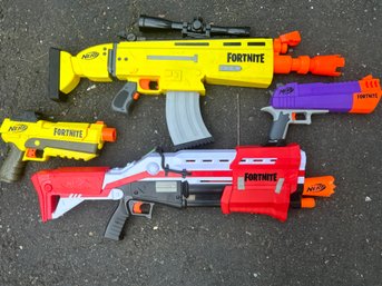 4 FORTNITE Nerf Guns