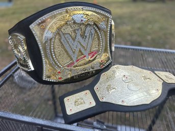 2 Belts Made For Champions Only!