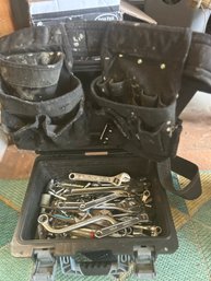 Socket Set, Wrenches And Tool Belt