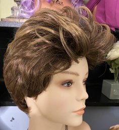 Mens Short Haired Wig