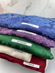 Jewel-Toned High Quality Table Cloths Of All Sizes