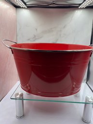 Large Red Party Bucket  - Ice Not Included!