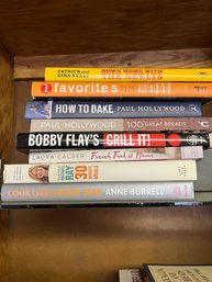 Lot Of Food Network Stars Cookbooks