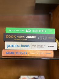 Lot Of Jamie Oliver Cookbooks
