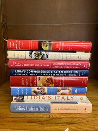 Lot Of Lidia Bastinach Cookbooks