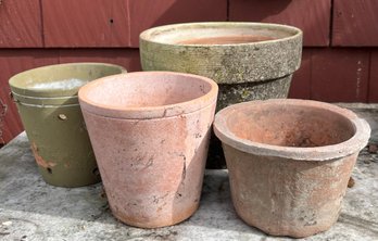 Lot Of Outdoor Pots