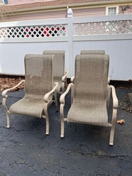 Set Of 4 Outdoor Patio Chairs - Hampton Bays Brand