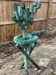 Industrial Custom Outdoor Metal Garden Sculpture