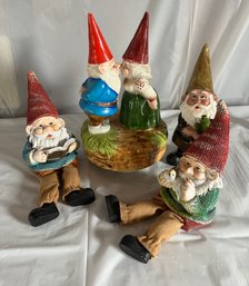 Assorted Lot Of Gnomes