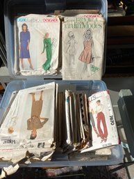 Box Of Vintage Patterns