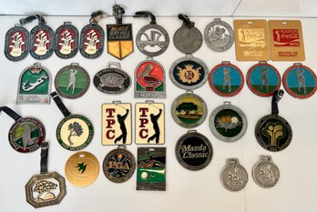 Lot Of Golf Course / Country Club Players Bag Tags