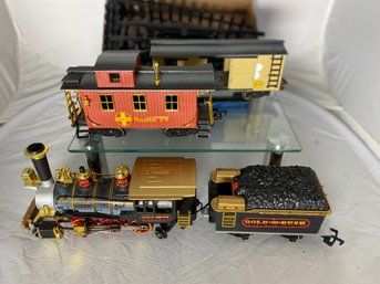 Toy Train Set And Tracks