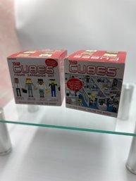 NIB Cubes Office Workers Figures - Collectible!