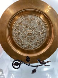 Mayan Calendar Copper Plate