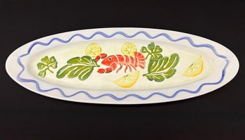 A Large Italian Ceramic Serving Platter