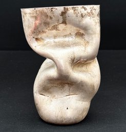 A Silver Coated Vase, Possibly Gilmore Glass