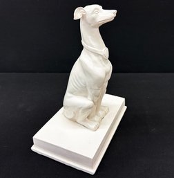 A Vintage Ceramic Dog Statue