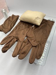 HERMES Gloves, Jewelry Cleaning Cloth And Pillow