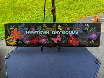 HaND PAINTED SIGN, Newtown Dry Goods