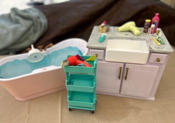 OG/American Girl Bathroom Playset