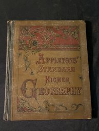 19th Century Map Lover's Delight! Illustrated Appletons' American Standard Geographies