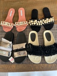 4 Pair New Women's Sandals