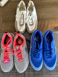 3 Pair New Women's Sneakers Size 7-7.5