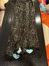 2 Betsey Johnson Scarves