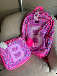 Pink Sequined Backpack Set By Justice