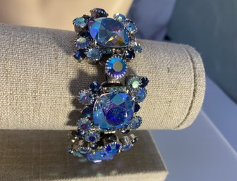 Vintage Juliana Bracelet: Blue