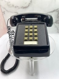 Vintage Black Push Button Telephone