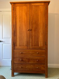 Heartwood Tall Armoire In Cherry By Vermont Furniture Designs