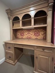 French Style Desk With Hutch