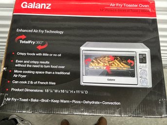 NEW Galanz 1.1 Cu.Ft. Digital Toaster Oven With Air Fryer