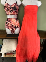 Bikini And Maxi Sundress By Afterglow